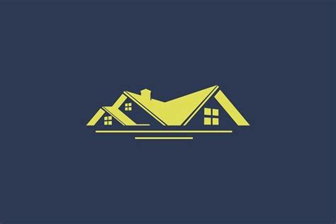 Roof House Simple Logo | Simple logo, House roof, Tool logo design