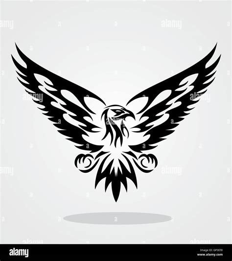 Eagle tattoo Stock Vector Images - Alamy