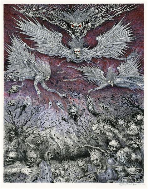 Damnation MtG Art from Double Masters 2022 Set by Ian Miller - Art of ...