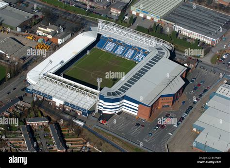 Aerial view of West Bromwich Albion Football Club Hawthorns Stadium ...