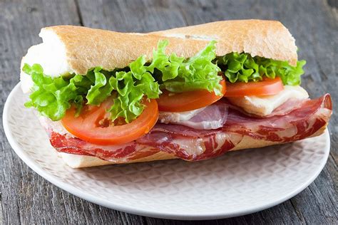 Toasted Italian sub with 3 different meats and melted cheese - ohmydish.com