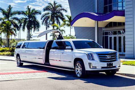 VIP Limo Service: Cadillac Escalade Stretch SUV Limo