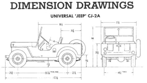 CJ2A Frame Dimension Help