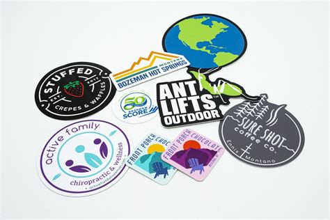 Custom Die-Cut Vinyl Stickers - Concept Design Studios, Bozeman Montana