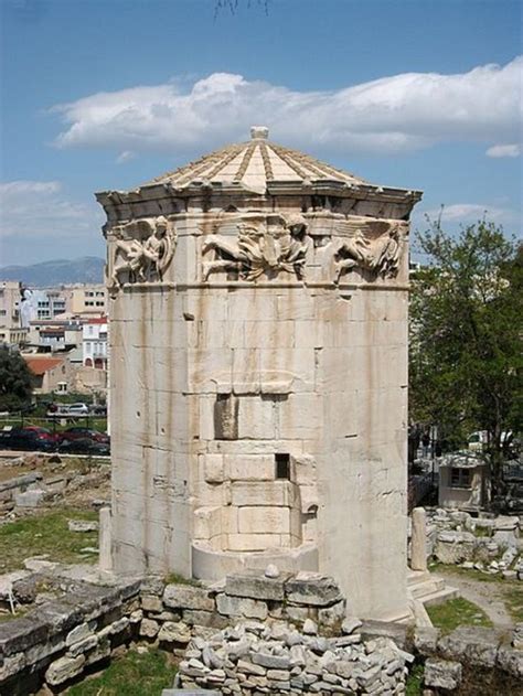 The Anemoi in Greek Mythology | Ancient roman architecture, Tower ...