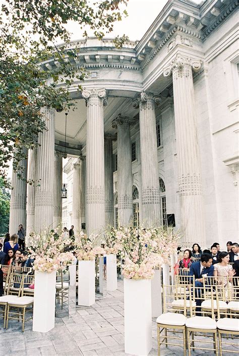 Green + Gold Modern Washington DC Wedding | Dc wedding venues ...