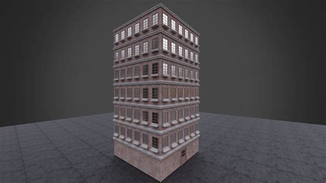 Free Low-Poly Building Free 3D Model - .fbx .obj .mtl - Free3D