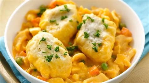 Cheesy Chicken and Dumplings recipe from Betty Crocker