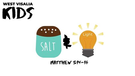 Kids Lesson | Salt and Light - YouTube