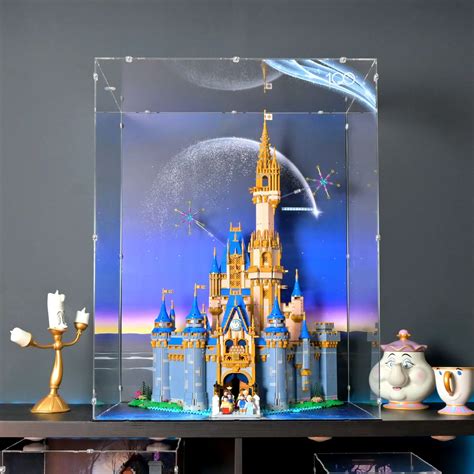 Acrylic Display Case for LEGO 100th Anniversary Disney Castle | iDisplayit