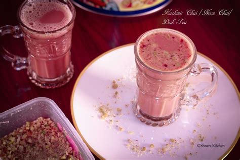 KASHMIRI PINK TEA | NOON CHAI RECIPE - SHRAVS KITCHEN | Recipe | Pink ...