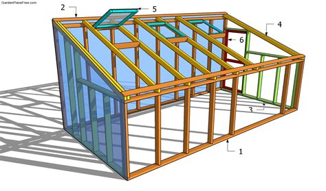 Lean-to Greenhouse Plans | Free Garden Plans - How to build garden projects