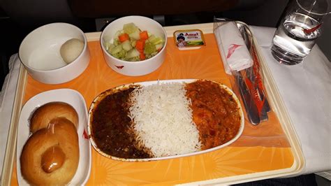 Air India Business Class Food