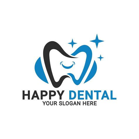 Happy Dental Logo, Family dental clinic logo, simple tooth dental logo ...