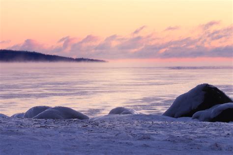 Winter Shores of Lake Superior on Behance