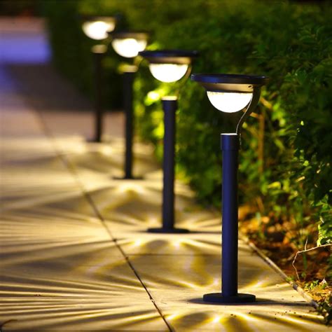 Super bright led solar patio path garden light outdoor waterproof solar ...