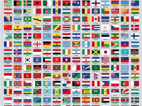 Do You Know All The National Animals World Flags With Names Flags ...