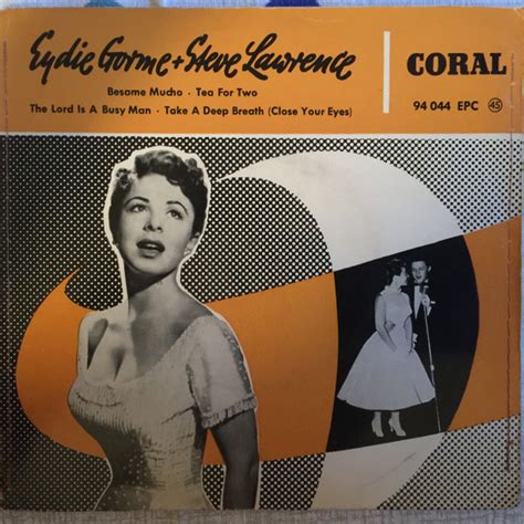 Eydie Gorme & Steve Lawrence* - Eydie Gorme & Steve Lawrence (1956 ...