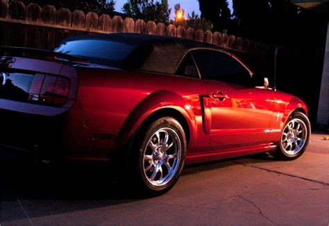 2005 Ford mustang gt wheel offset