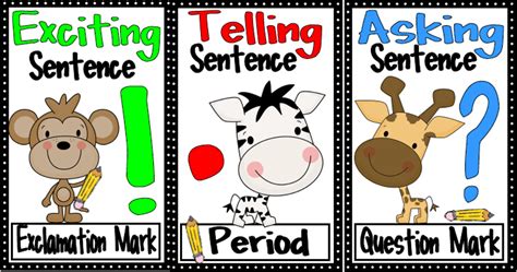 Types Of Sentences Clipart