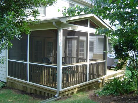 Screened In Front Porch Plans