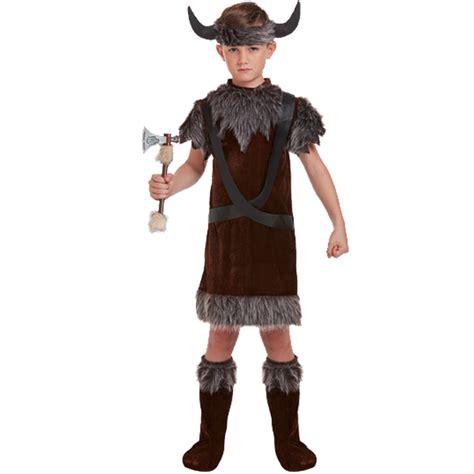 Brown Viking Child Costume