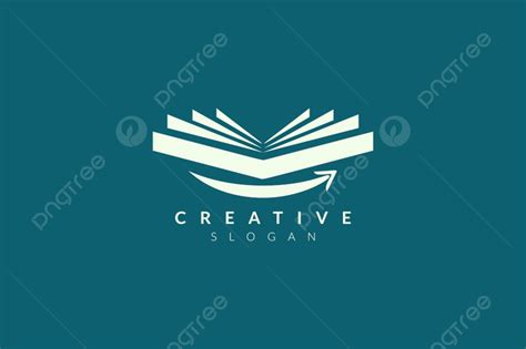 Open Book Logo Vector PNG Images, Book Logo Design Opens With A Smile ...