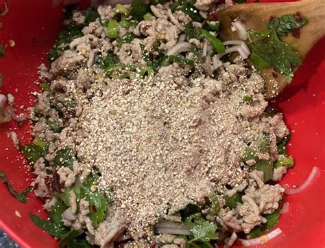 Thai Larb - 3CatsFoodie