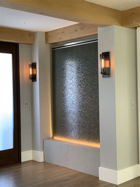 GalleryH2O Walls — H2O Walls | Indoor waterfall wall, Water wall ...