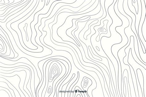 Premium Vector | Topographic lines with white background