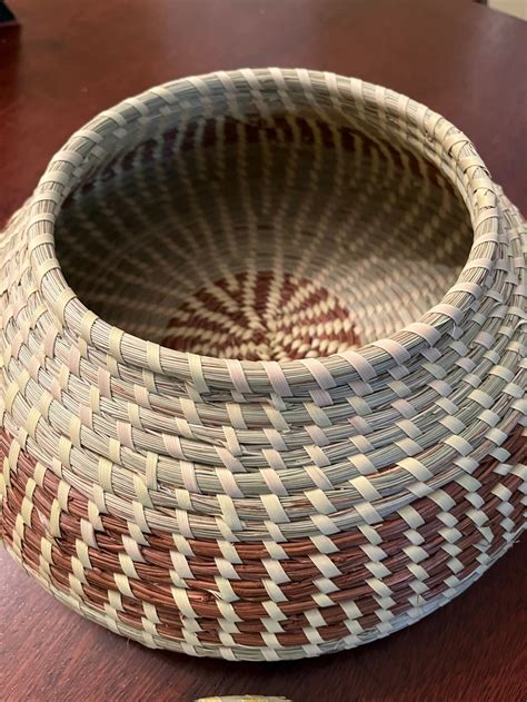 Covered Sweetgrass Basket made to Order - Etsy