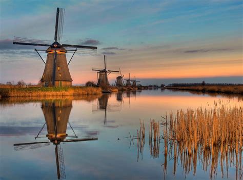 The Legend Behind The Windmills of Kinderdijk