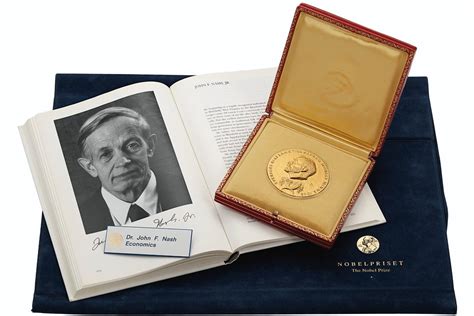 John F. Nash (A Beautiful Mind) Nobel Prize heads to auction ... again