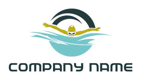 Pro Swimming Pool Logos | Swimming Logo Maker | LogoDesign.net