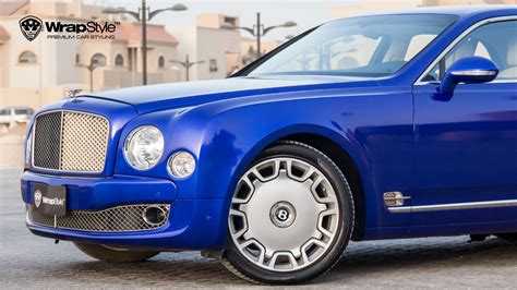 Bentley Mulsanne - Blue metallic | Wrapstyle