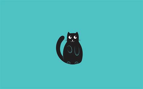 Cat Minimalist Wallpapers - Wallpaper Cave