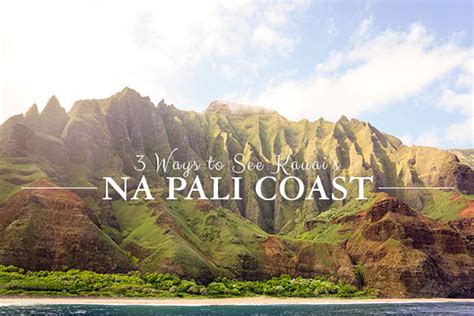 3 Ways to see Na Pali Coast Kauai - Poipu Beach Association