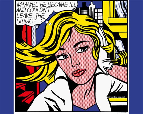 Roy Lichtenstein Wallpaper, Pop Art Wallpaper