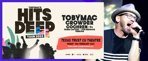 TobyMac Tickets | 10th February | Texas Trust CU Theatre