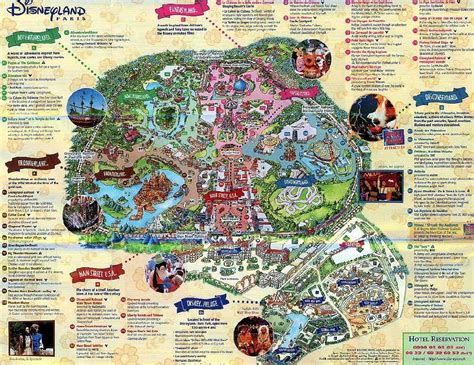 Disneyland Paris Parks Map: Disneyland Park And Walt Disney, 41% OFF