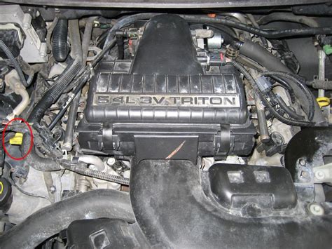 2004 Ford Explorer Transmission Fluid Dipstick Location