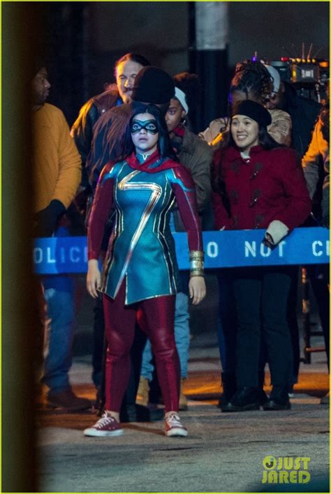 Photo: iman vellani in ms marvel costume 23 | Photo 4550588 | Just Jared