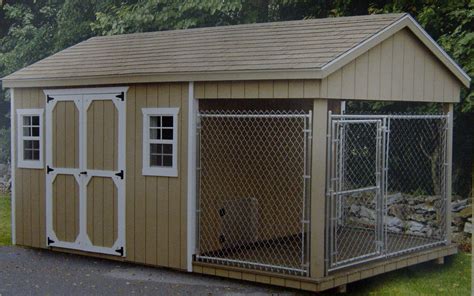 shed plans with dog kennel | Website Designed at Homestead™ Make a ...