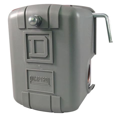 Square D PUMPTROL Water Pump Pressure Switch 30-50 PSI Manual cut-out ...