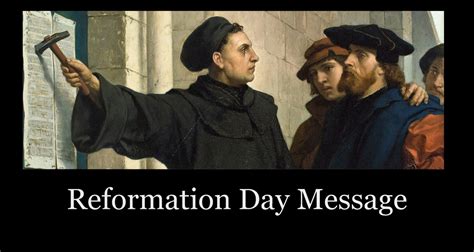 Reformation Day Message - American Anglican Council