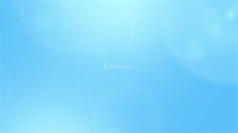 Abstract Gradient Light Blue Background PPT & Google Slides