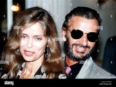 Barbara Bach actress with her husband Ringo Starr dbase MSI Mirrorpix ...