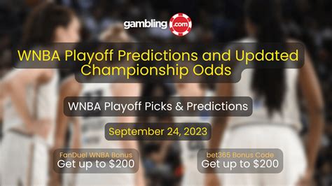 Updated WNBA Championship Odds & Series Predictions Round 2