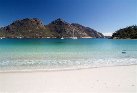 Wineglass Bay, Freycinet National Park, Tasmania, Australia - Beautiful ...