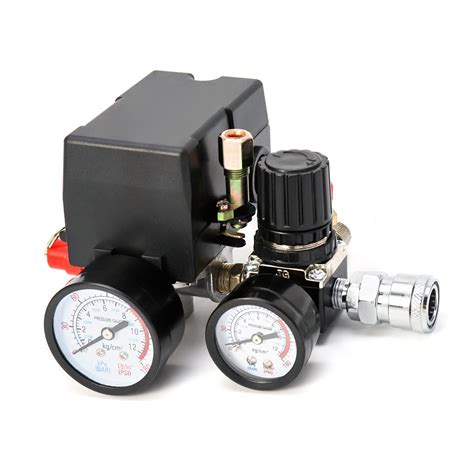 Buy QWORK® Air Compressor Pressure Switch Control Valve, 90-120PSI ...